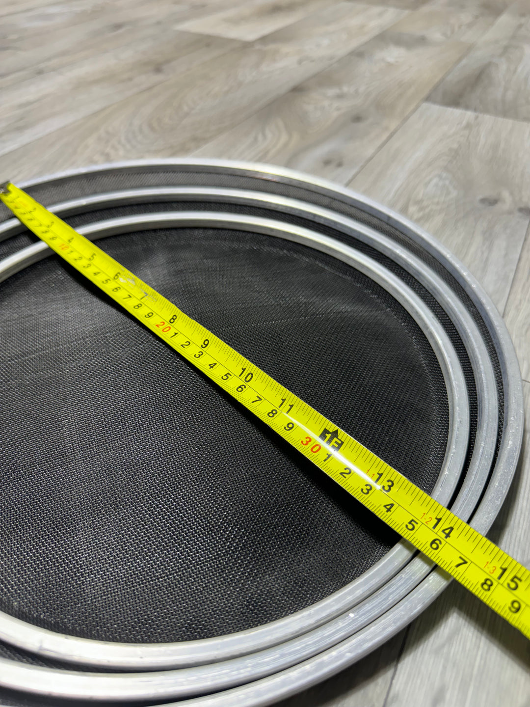 Mesh Drum Heads / Quiet Drum Heads / Set Of 3 #OC132
