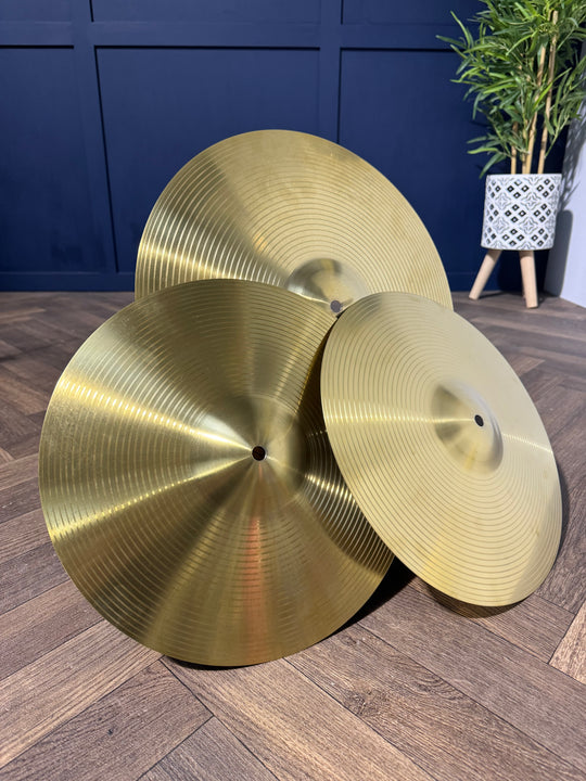 Beginner Drum Cymbal Set 16" & 14" / Drum Accessory #NO67