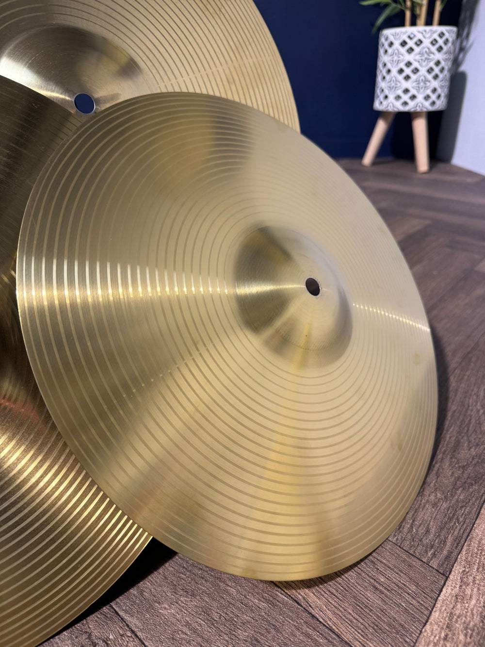 Beginner Drum Cymbal Set 16" & 14" / Drum Accessory #NO67