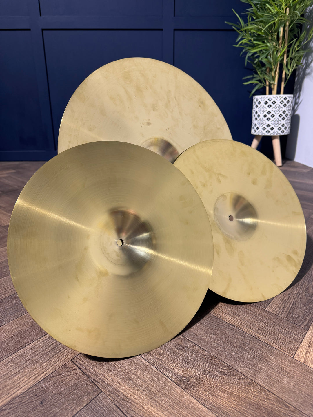 Beginner Drum Cymbal Set 16" & 14" / Drum Accessory #NO67