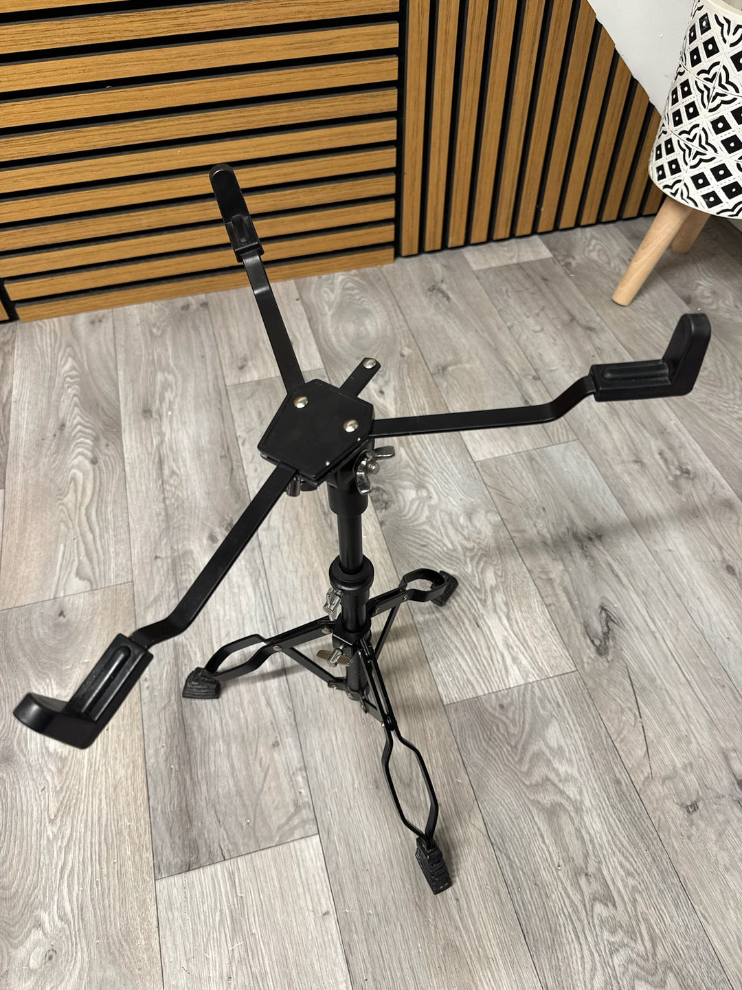 Black Snare Drum Stand 14" / Double Braced Hardware #WL30