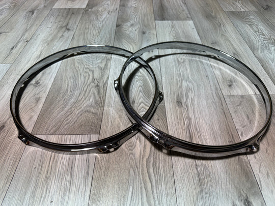 Yamaha 13” Drum Hoops Rims 6 Lug Hardware Tension #OC141