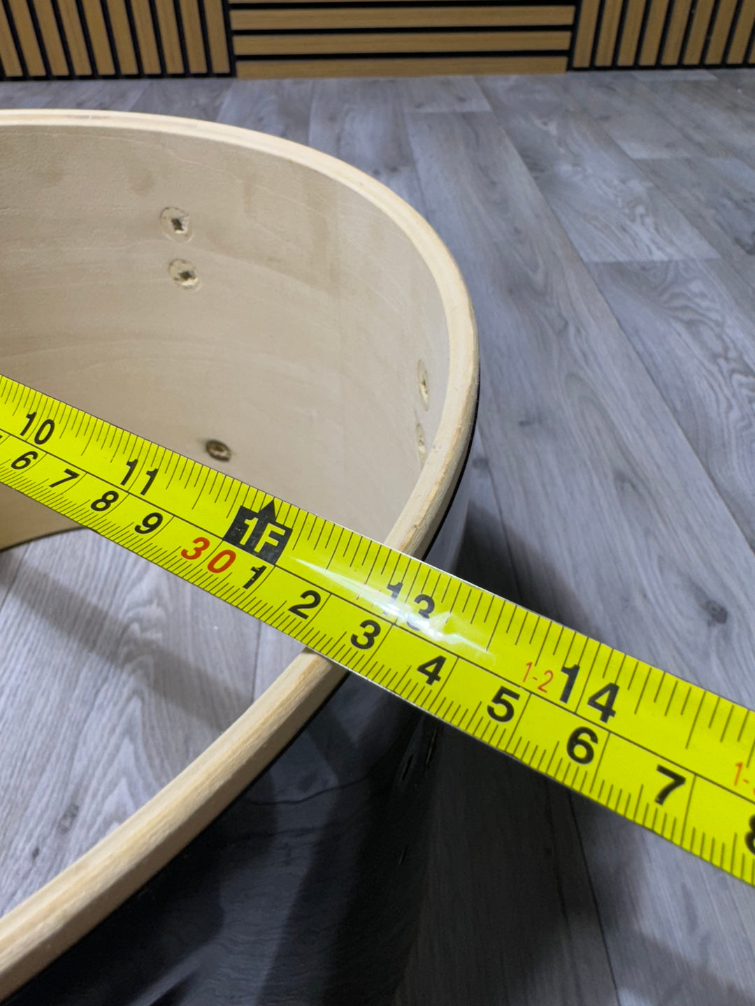 Yamaha Gigmaker 13”x9” Tom Drum Bare Wood Project / Upcycle #OC143