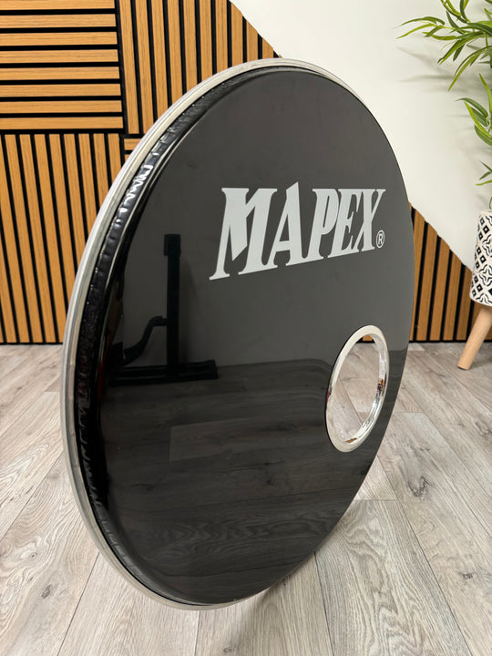 Mapex Resonant Bass 22" Drum Head / Black #OS14