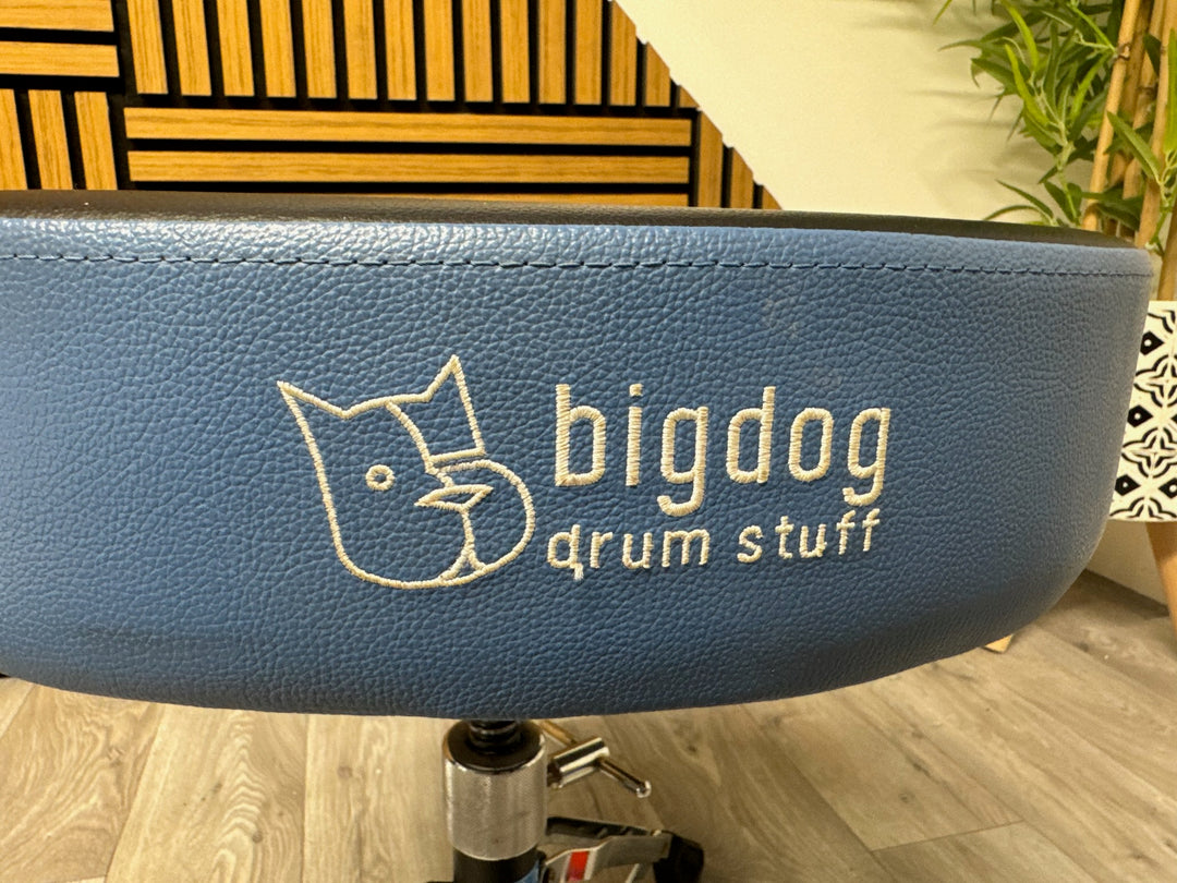Big Dog Drum Stool Saddle Throne / Height Adjustable / Double Braced #WL36