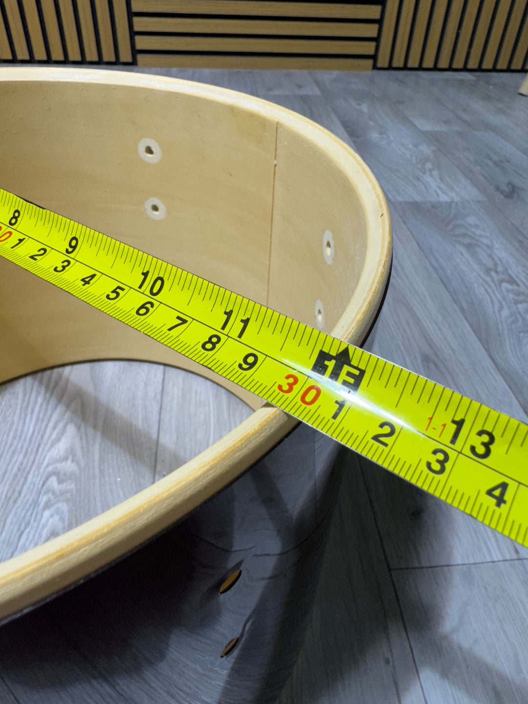 Pearl Export EX Tom Drum Shell 12”x9” Bare Wood #OC149