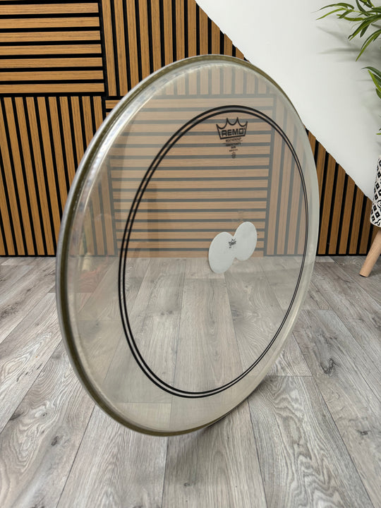 REMO Powerstroke 3 Clear Batter Bass 22" Drum Head / Clear #OS15