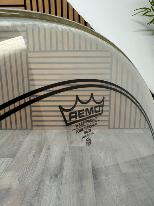 REMO Powerstroke 3 Clear Batter Bass 22" Drum Head / Clear #OS15