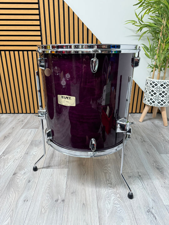 Mapex M Series 16” x 16” Floor Tom Drum / Purple #OS21