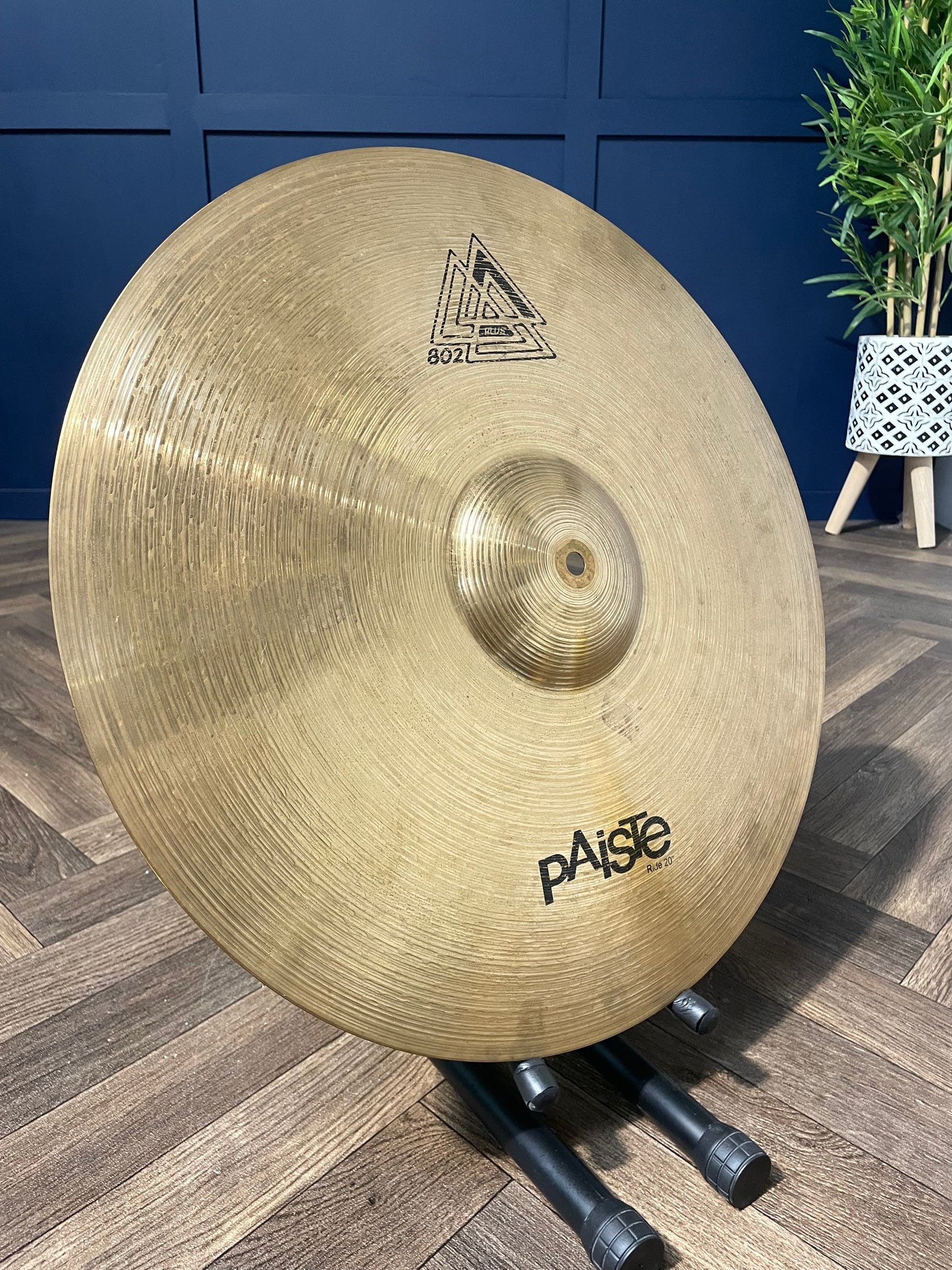 Paiste 802 Plus Ride 20” Cymbal / Drum Accessory #LA91