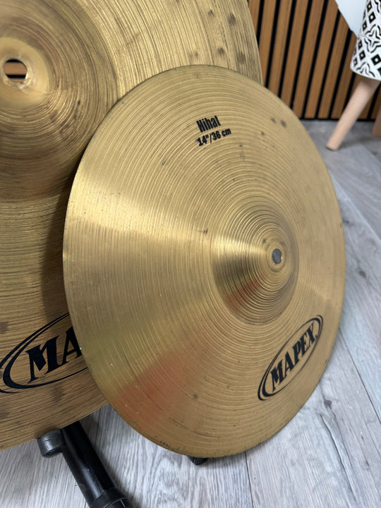 Mapex Cymbal Set / 20" 16" 14" / Drum Accessory #OS22