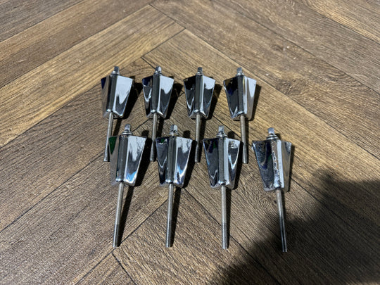 PDP Bass Drum Tensioner Tension Rods & Claws Hardware x8 #MU107