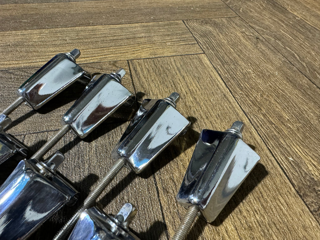 PDP Bass Drum Tensioner Tension Rods & Claws Hardware x8 #MU107