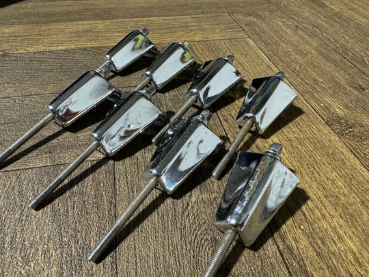 PDP Bass Drum Tensioner Tension Rods & Claws Hardware x8 #MU107