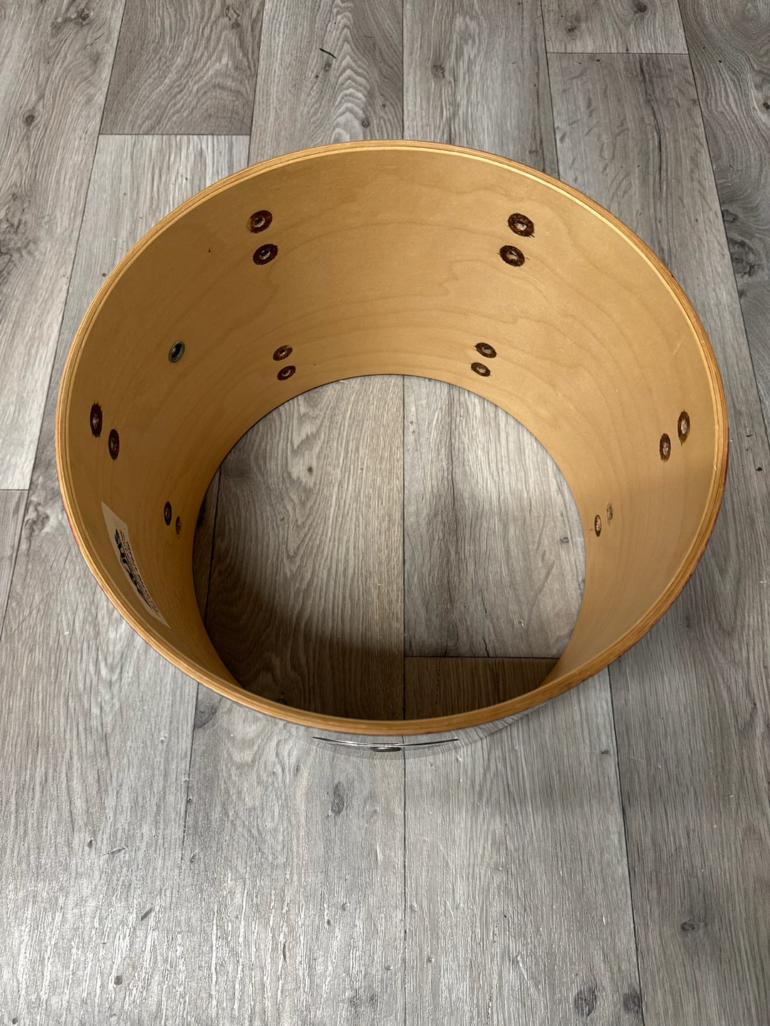 Premier Artist Birch Tom Drum Shell 12”x9” Bare Wood Project #VG33