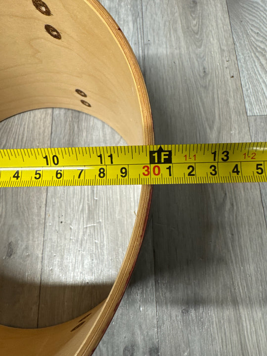 Premier Artist Birch Tom Drum Shell 12”x9” Bare Wood Project #VG33