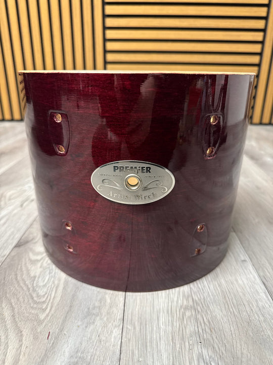 Premier Artist Birch Tom Drum Shell 10”x8” Bare Wood Project #VG34