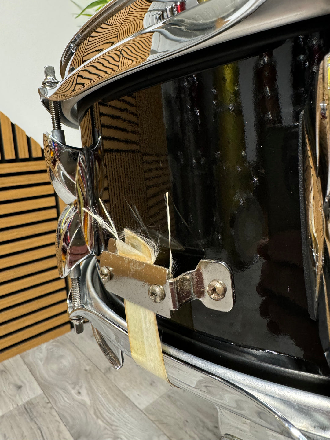 Premier Cabria 14” x 5.5” Snare Drum / 8-Lug / Black #OT1