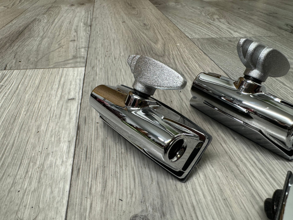 Yamaha Floor Tom Drum Leg Holders Hardware Mounts x3 #VO12