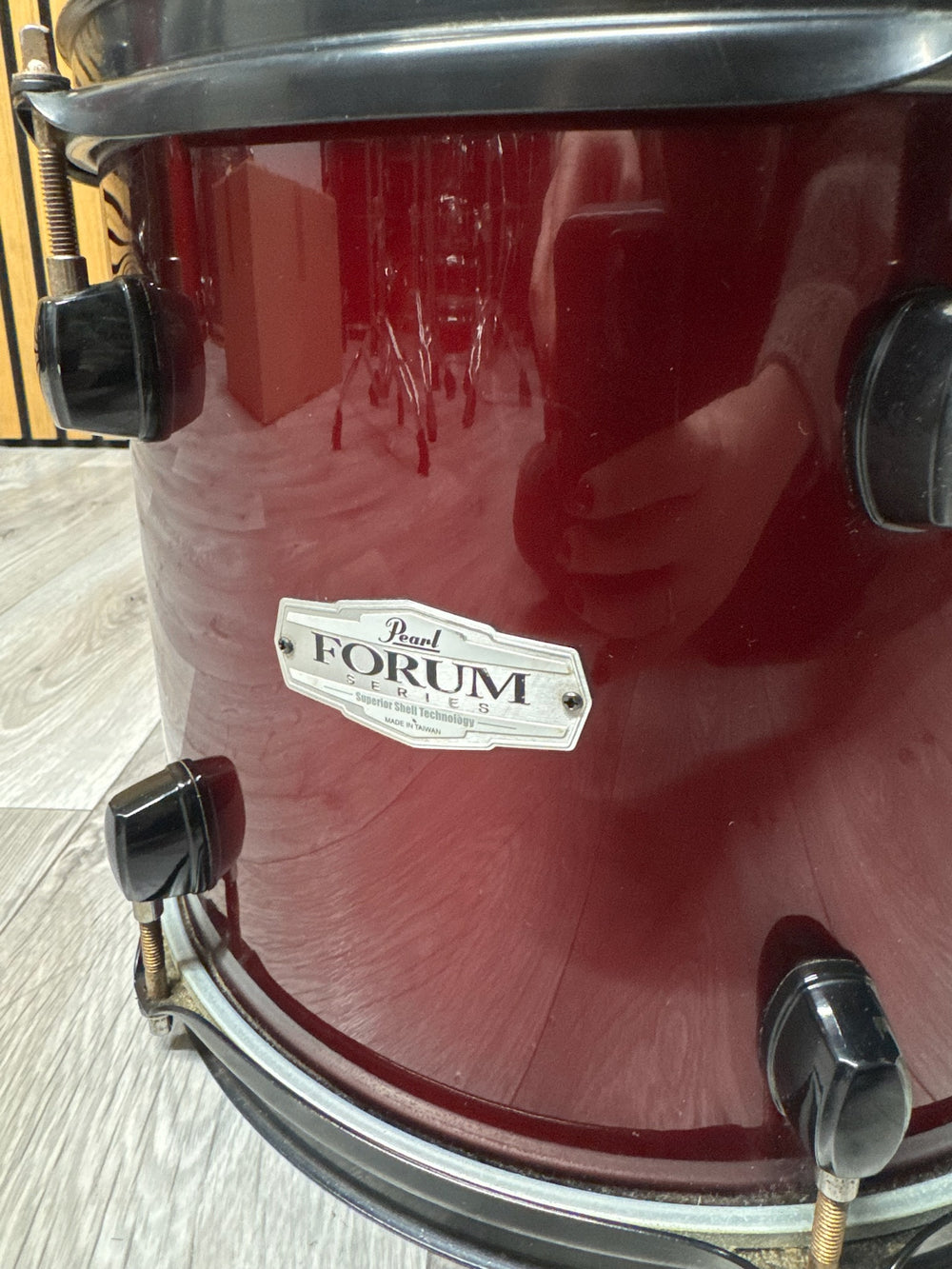 Pearl Forum 12” x 9” Rack Tom Drum / Red #VG36
