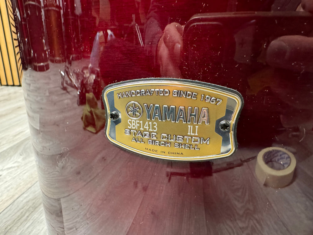 Yamaha Stage Custom Tom Drum Shell 14”x13” Bare Wood Project #VO13