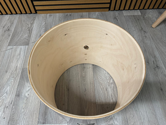 Yamaha Stage Custom Tom Drum Shell 14”x13” Bare Wood Project #VO13
