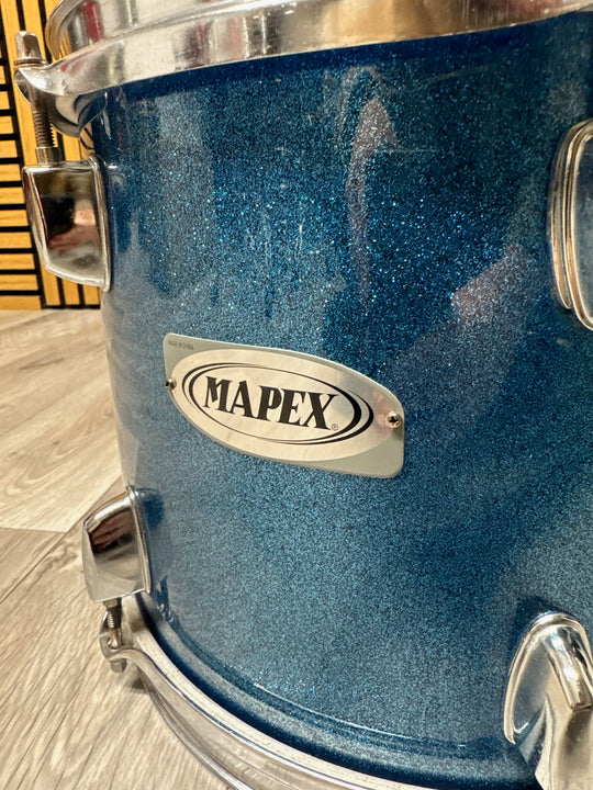 Mapex QR 12” x 9” Rack Tom Drum / Blue Sparkle #VG37