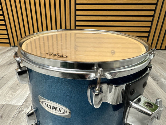 Mapex QR 12” x 9” Rack Tom Drum / Blue Sparkle #VG37