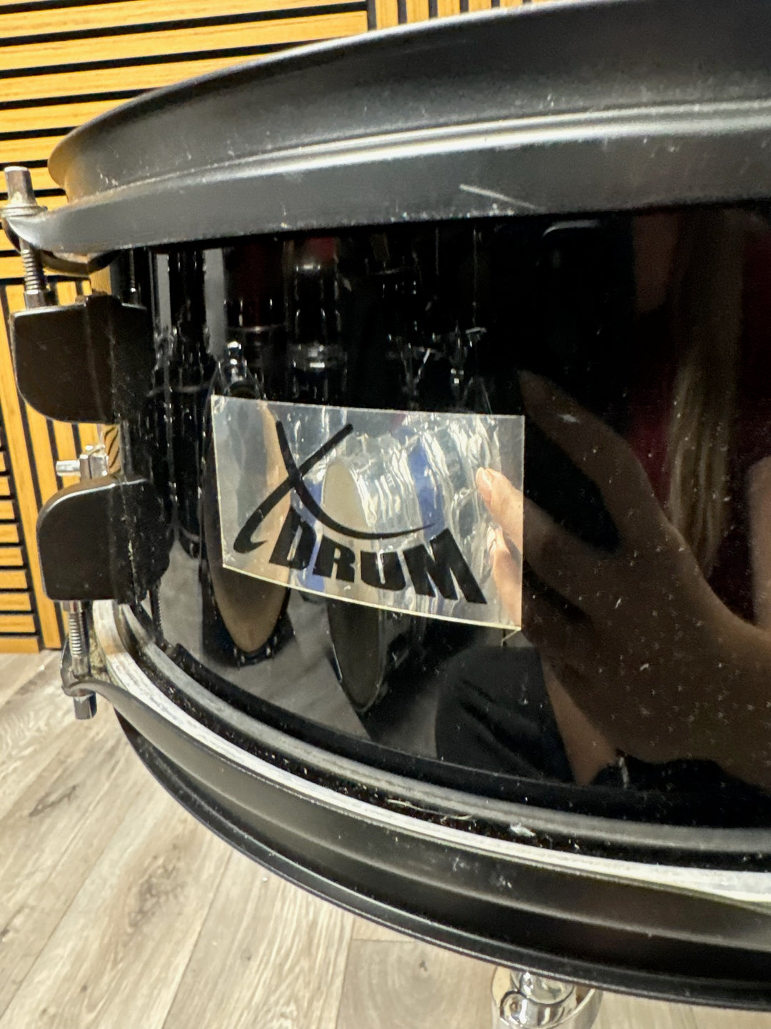 XDrum Snare Drum 14”x5.5” / 6-Lug / Black #WL49