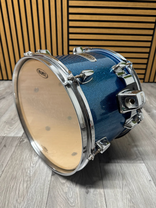 Mapex QR 12” x 9” Rack Tom Drum / Blue Sparkle #VG37