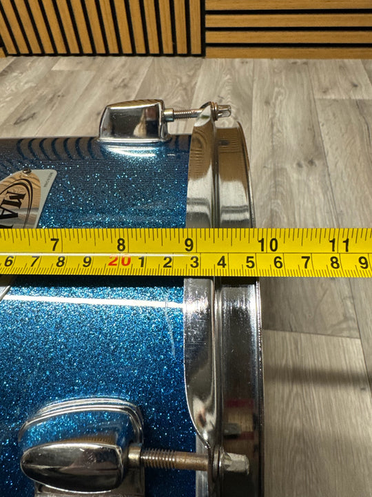 Mapex QR 12” x 9” Rack Tom Drum / Blue Sparkle #VG37