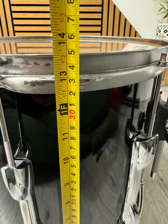 Premier Cabria 14” x 13” Floor Tom Drum / Black #OT7