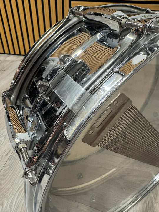 Pearl Mirror Chrome Steel Shell Snare Drum 14”x5.5” / 8-Lug #WL54