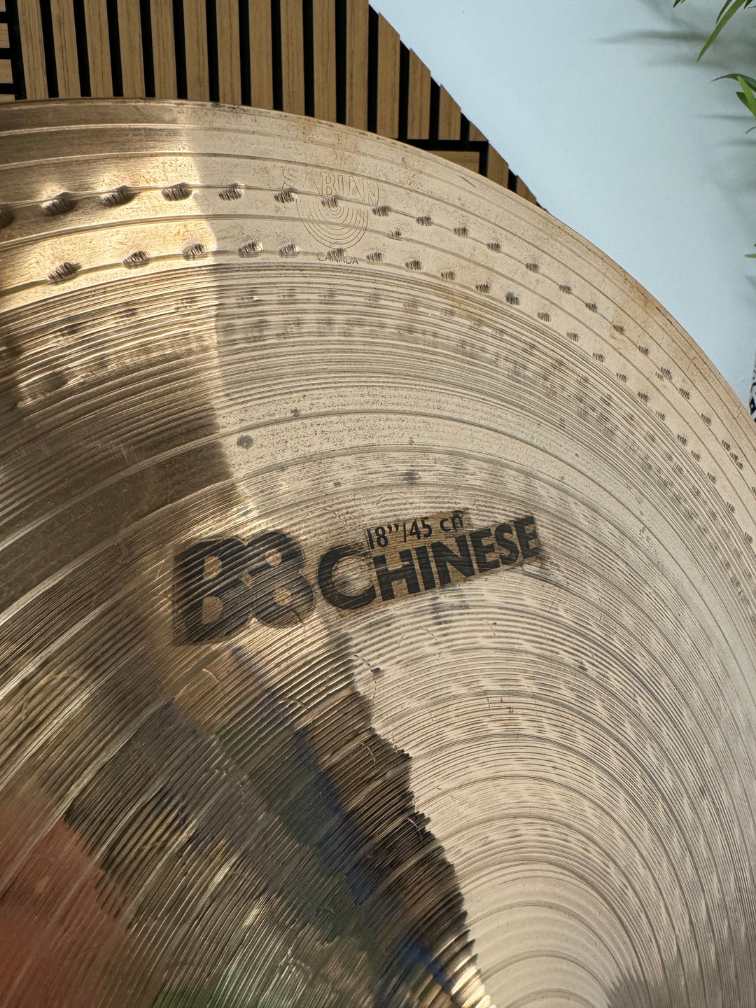 Sabian B8 Chinese 18”/45cm China Cymbal / Drum Accessory #OT9