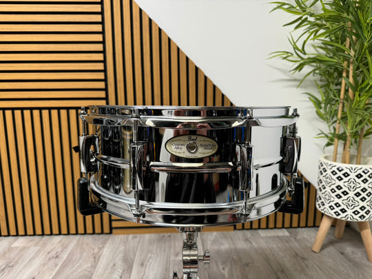 Pearl Custom Alloy Sensitone Steel Snare Drum 14” x 5.5” / 8-Lug #WG31