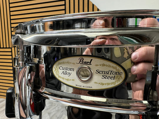 Pearl Custom Alloy Sensitone Steel Snare Drum 14” x 5.5” / 8-Lug #WG31