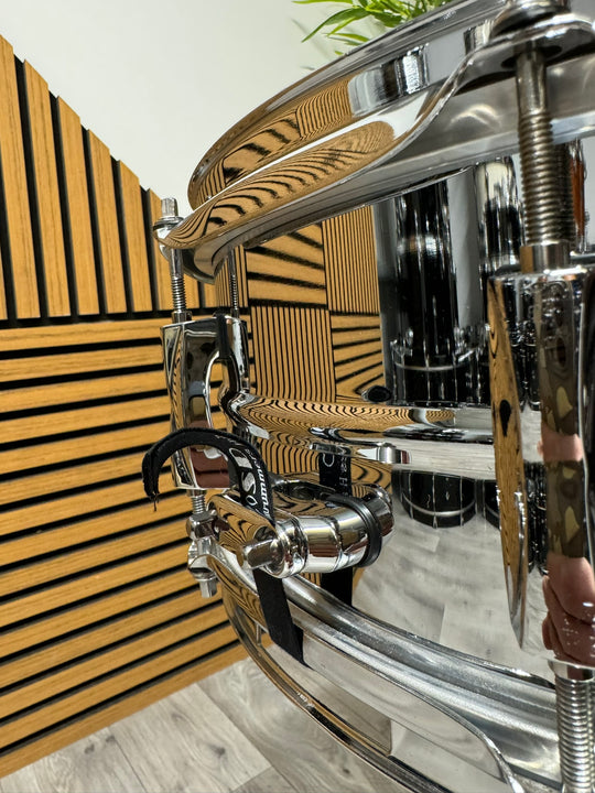 Pearl Custom Alloy Sensitone Steel Snare Drum 14” x 5.5” / 8-Lug #WG31