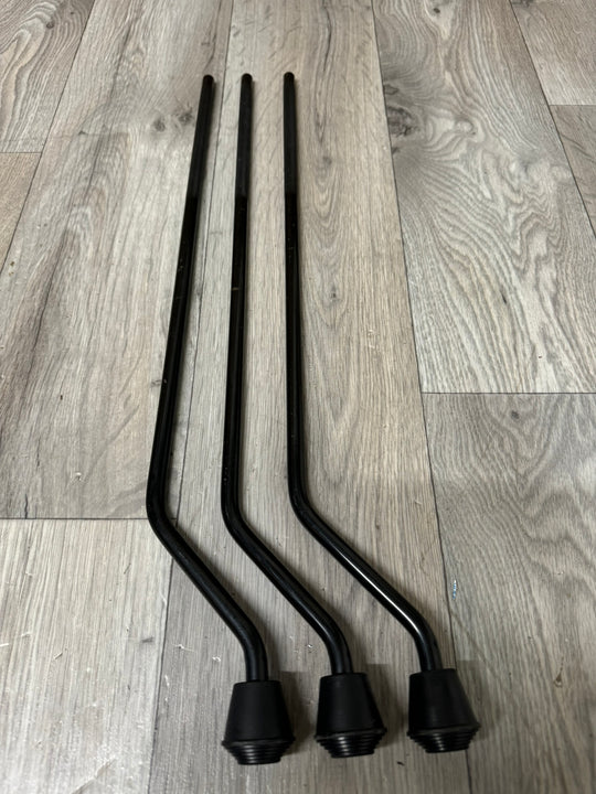Premier Floor Tom Drum Leg Stands Spares / Black Hardware x3 #WY24