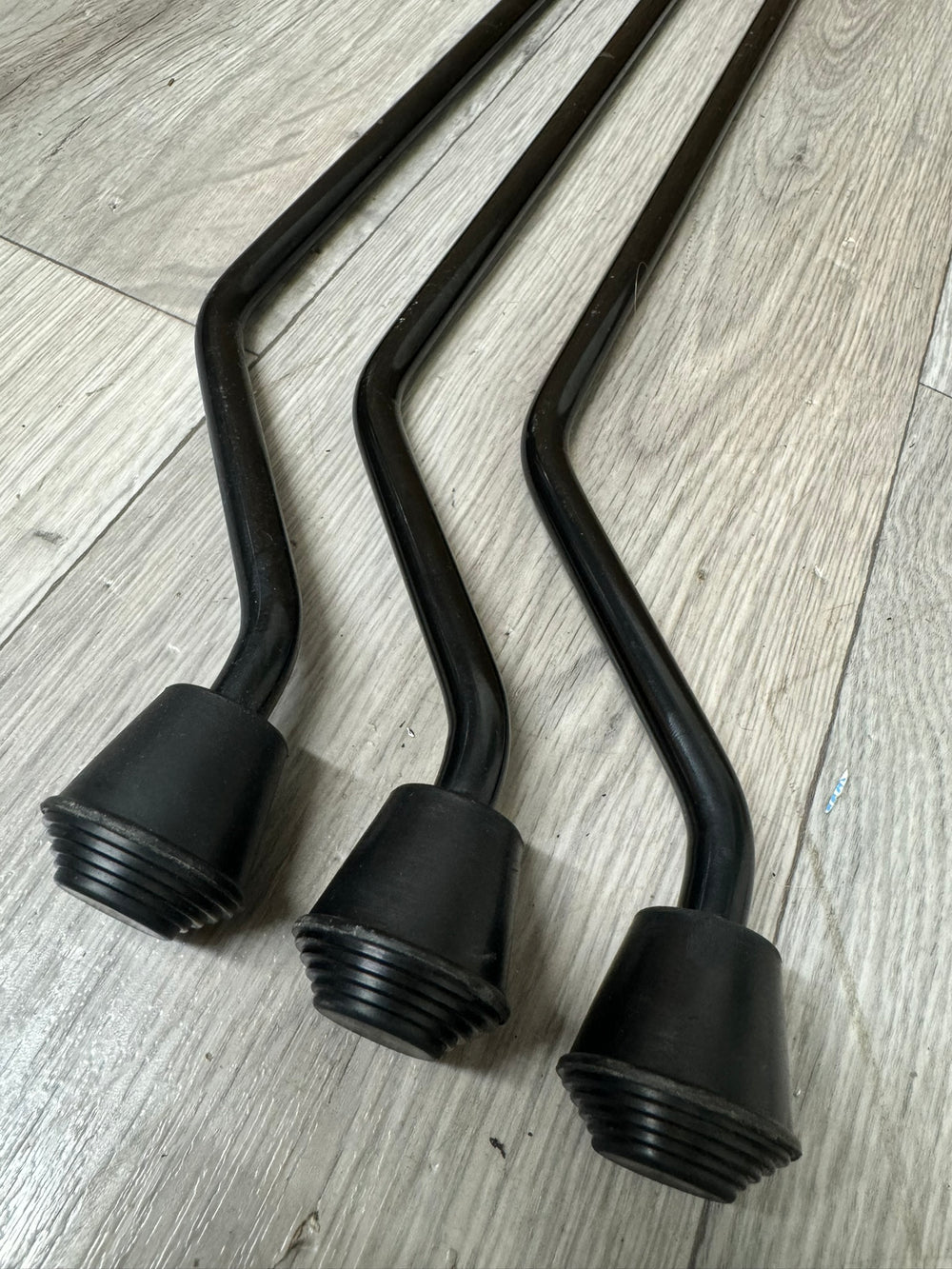 Premier Floor Tom Drum Leg Stands Spares / Black Hardware x3 #WY24