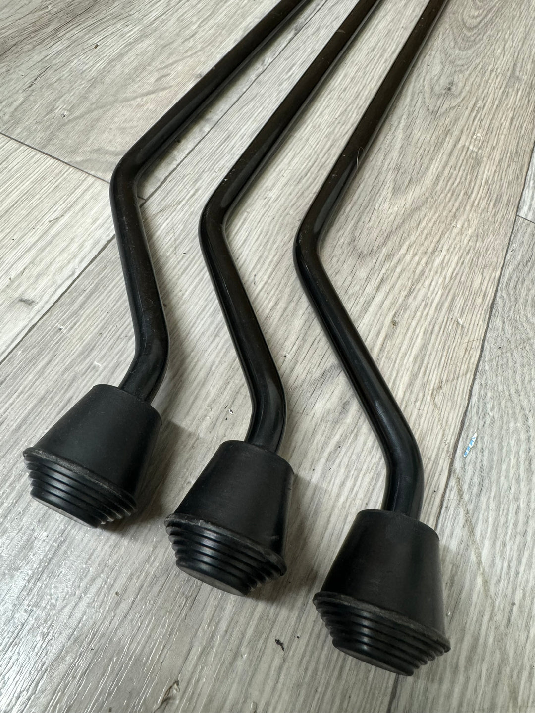 Premier Floor Tom Drum Leg Stands Spares / Black Hardware x3 #WY24