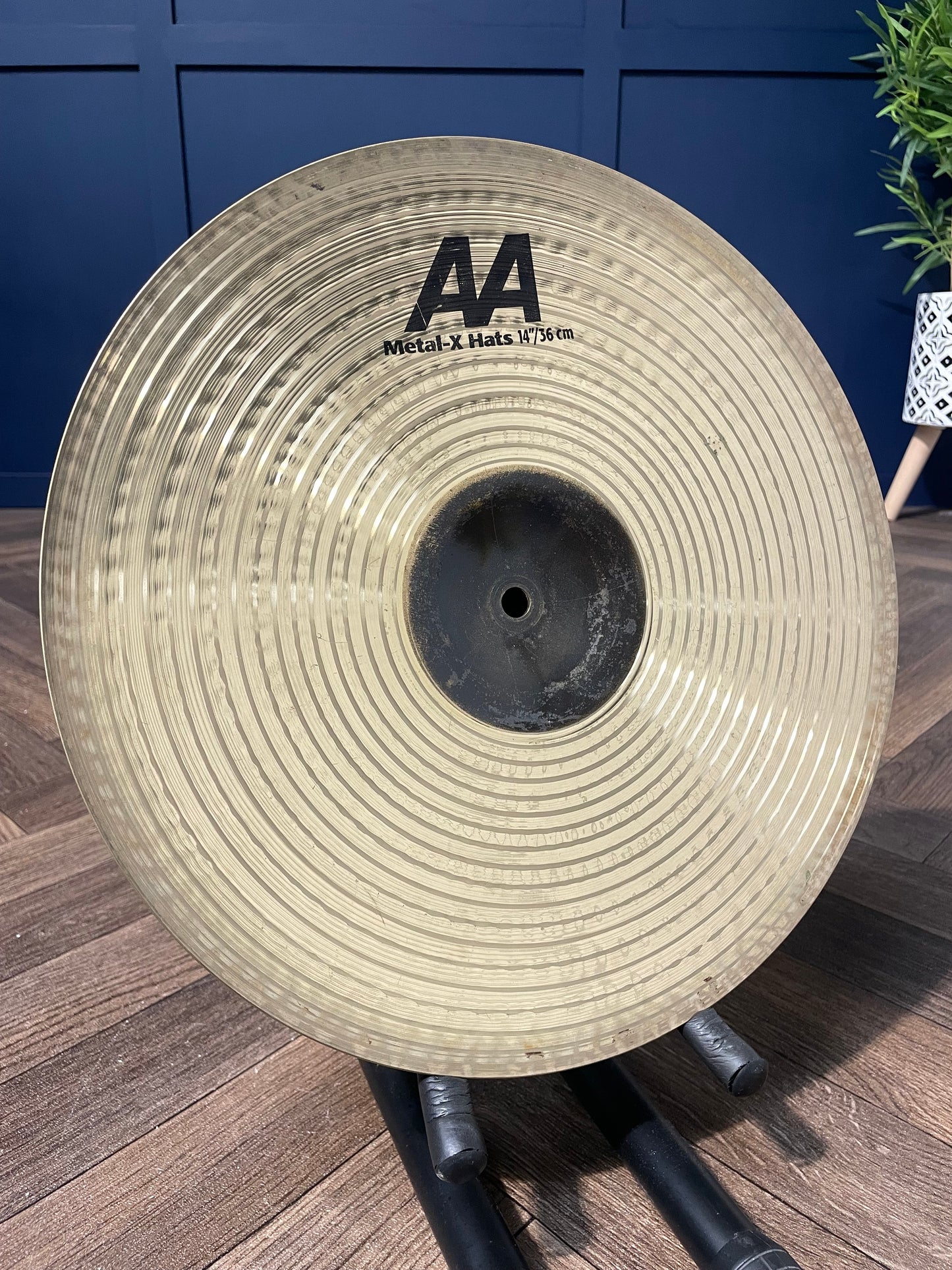 Sabian AA Metal-X Bottom Hi Hat 14”/36cm Cymbal #LA116