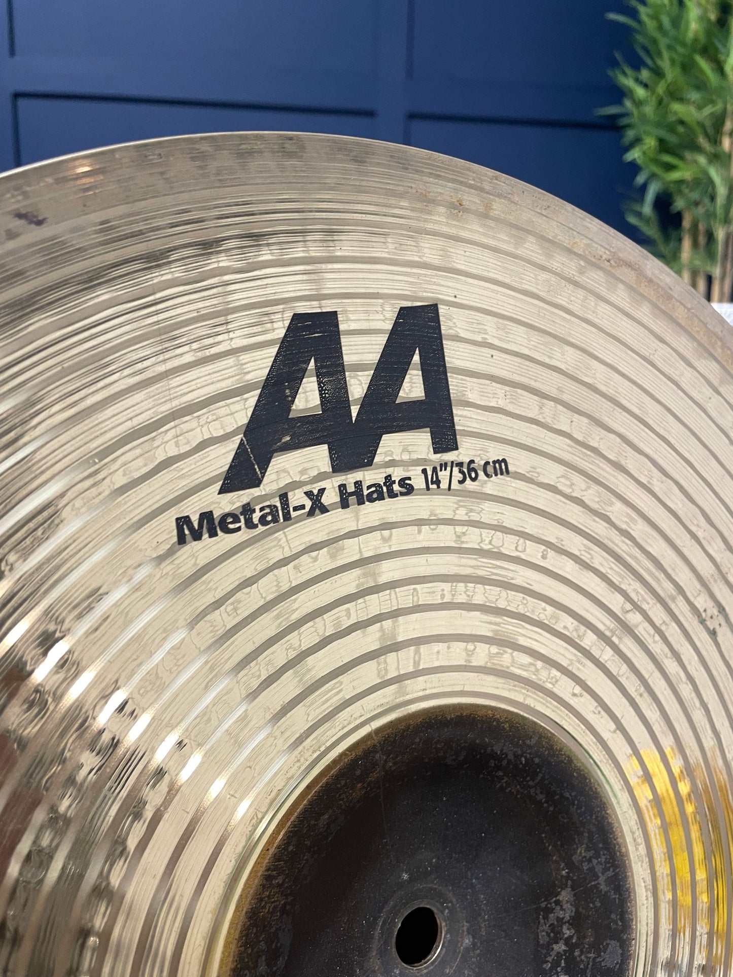 Sabian AA Metal-X Bottom Hi Hat 14”/36cm Cymbal #LA116