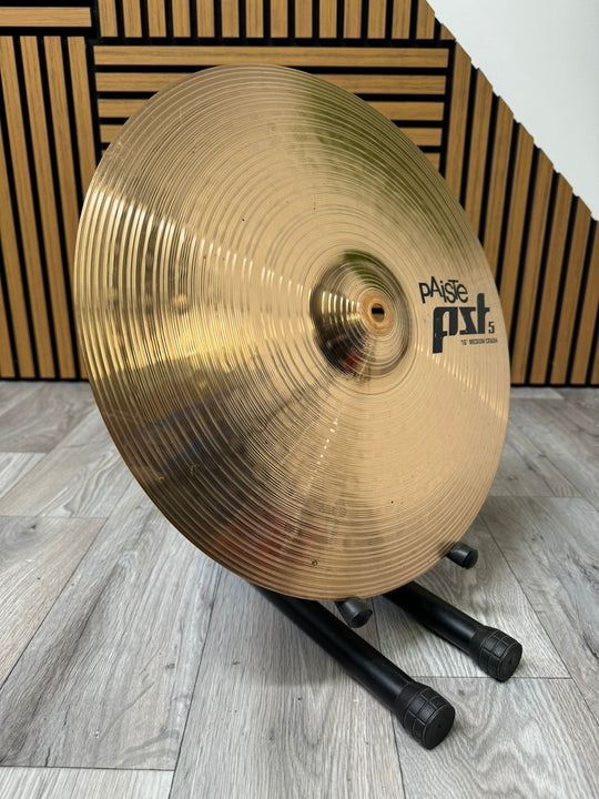 Paiste PST5 Medium Crash 16"/40cm Cymbal / Accessory #VO23