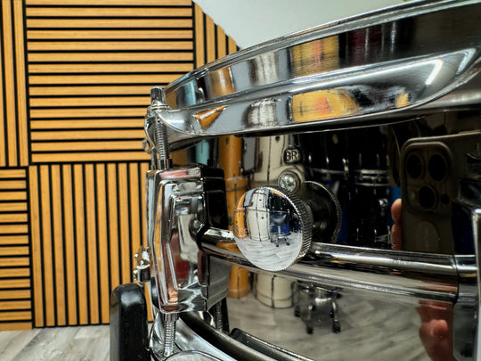 Ludwig Black Beauty 14” x 5” Snare Drum / 10-Lug / Brass Shell / 80's #ND17