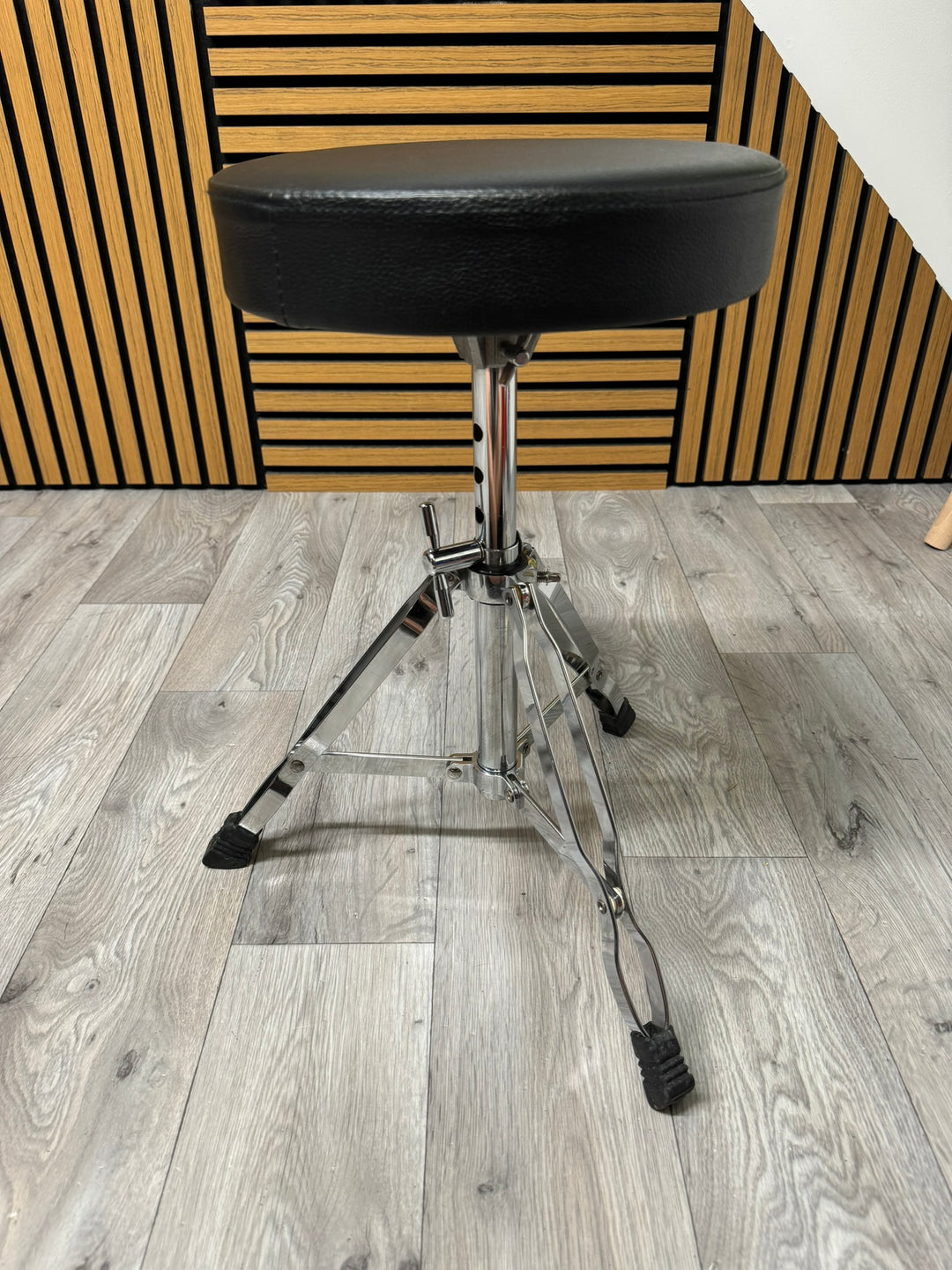 Drum Stool Throne / Height Adjustable / Double Braced #WG34