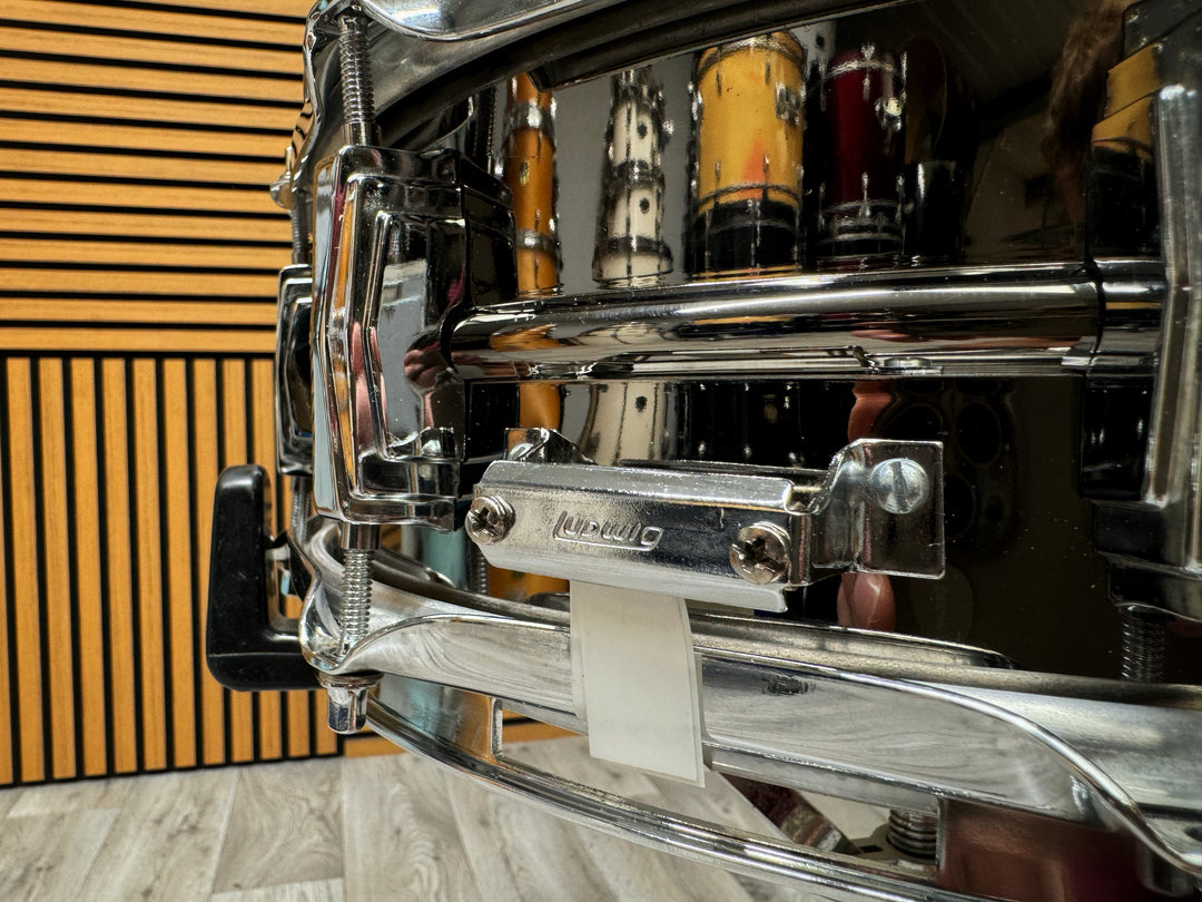 Ludwig Black Beauty 14” x 5” Snare Drum / 10-Lug / Brass Shell / 80's #ND17