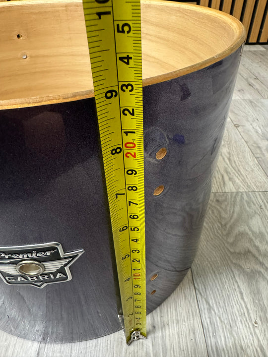 Premier Cabria 12”x9” Rack Tom Drum Bare Wood Project / Upcycle #WY30