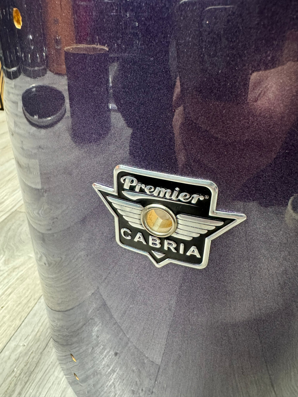 Premier Cabria 14”x14” Floor Tom Drum Bare Wood Project / Upcycle #WY31