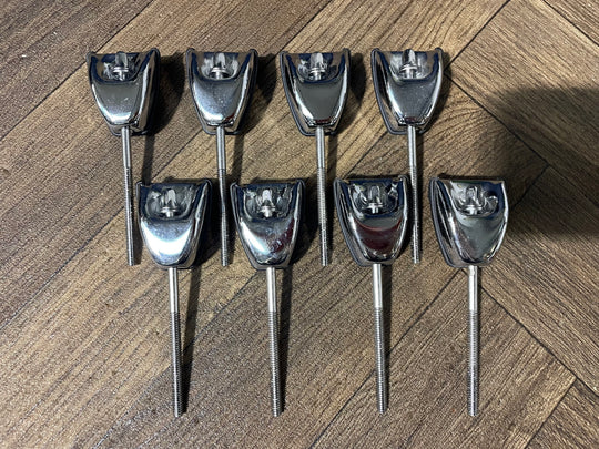 Pearl Bass Drum Tension Rods And Claws Drum Hardware/Spares x8 #NN58