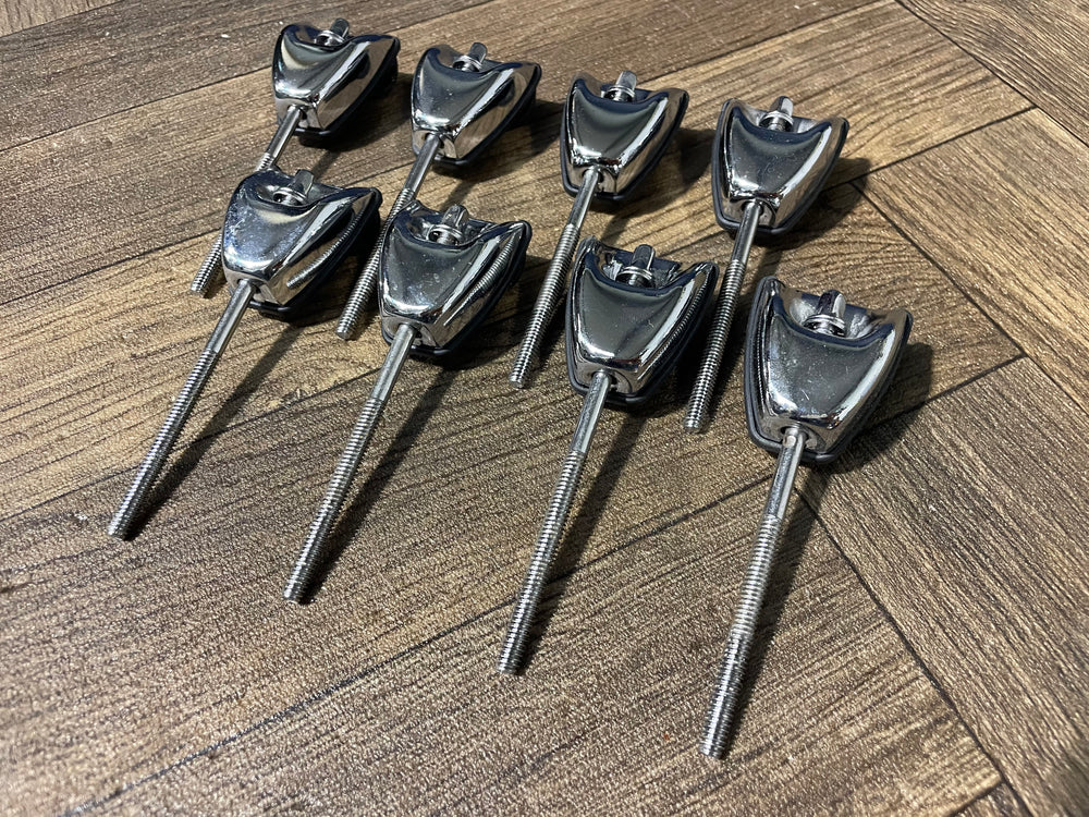 Pearl Bass Drum Tension Rods And Claws Drum Hardware/Spares x8 #NN58